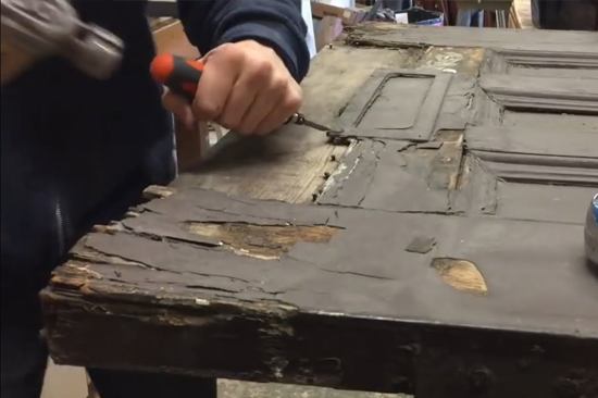 Shasta Lake-wooden-door-repair