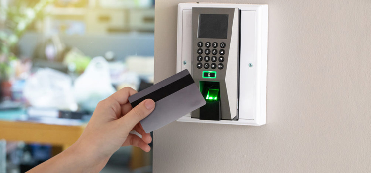 key card entry system Shasta Lake