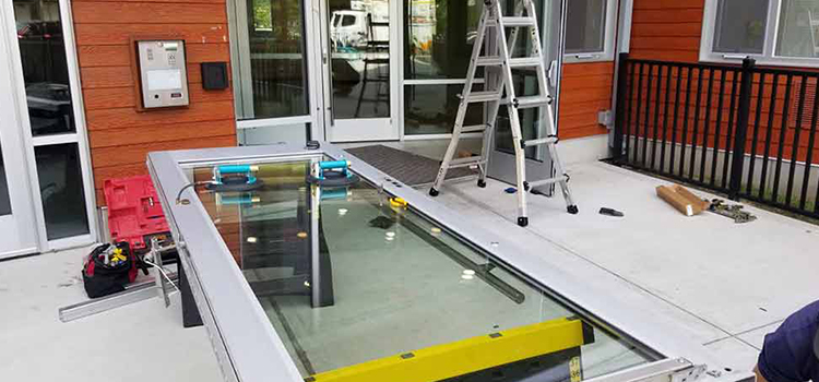 storefront door glass replacement Shasta Lake